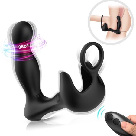 ARMONY Surround Analvibrator & Hodensackstimulator mit Fernbedienung Schwarz