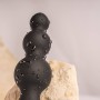 ROCKS-OFF Petite Sensations Bubbles Anal Vibrator Plug Schwarz