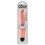 KING COCK - Realistischer Vibrator Stiffy 25,4 cm in Naturfarbe