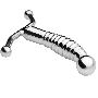 METAL HARD - Prostata-Massagegerät aus Stahl