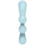 SATISFYER TRI BALL 2 MULTI VIBRATOR - Blau, flexibler Multivibrator mit 3 Motoren