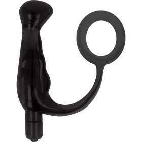 ADDICTED TOYS - Prostata Vibrator Schwarz 10 cm