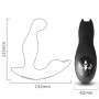 ARMONY BAT KING Analvibrator mit Prostata-Stimulation, rotierend, Fernbedienung, schwarz