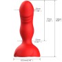 ARMONY Extreme A Bloom Rosa Vibrator & Analplug mit Fernbedienung Rot
