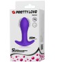 PRETTY LOVE - Lila Analvibrator aus medizinischem Silikon mit 12 Vibrationsmodi