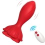 ARMONY - Rosa Vibrator & Kleiner Analplug mit Fernbedienung, Rot