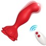 ARMONY Rosa Vibrator & Analplug mit Fernbedienung Rot