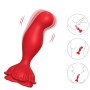 ARMONY Rosa Vibrator & Analplug mit Fernbedienung Rot