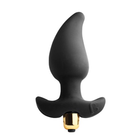 ROCKS-OFF Butt Quiver Prostata Stimulator 7 Geschwindigkeiten Schwarz