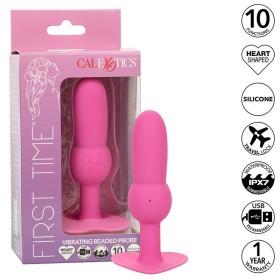 CALEXOTICS - First Time Anal Plug mit 10 Vibrationsmodi, Rosa