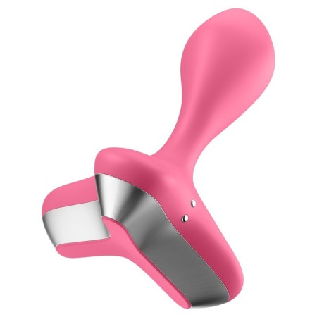 SATISFYER Game Changer Plug Vibrator - Rosa, Anal Vibrator mit 2 Motoren