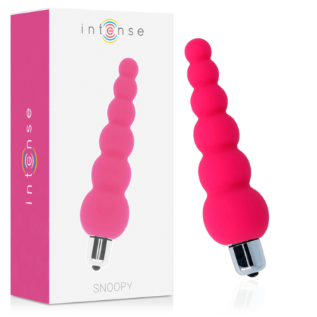 INTENSE - SNOOPY 7 Geschwindigkeiten Silikon Analvibrator Pink