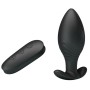 Pretty Love Regina Analplug Vibrator Wiederaufladbar Schwarz