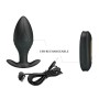 Pretty Love Regina Analplug Vibrator Wiederaufladbar Schwarz