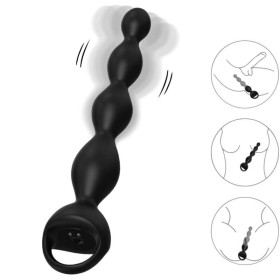 ARMONY Anal Vibrator mit Finger-Design und Plug, schwarz