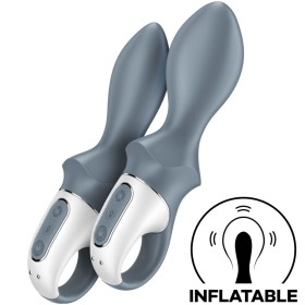 SATISFYER AIR PUMP BOOTY 1 - Aufblasbarer Analvibrator Grau