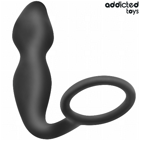 ADDICTED TOYS - Analplug mit Silikonring Modell 2
