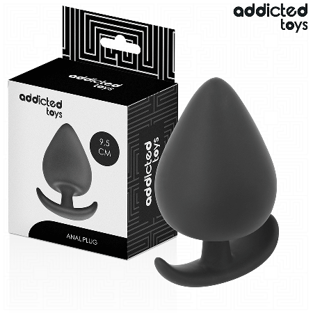 ADDICTED TOYS - Analplug aus medizinischem Silikon Größe XL 9,5 cm