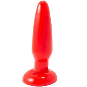 BAILE - Kleiner Roter Analplug 15 cm aus Gelatine
