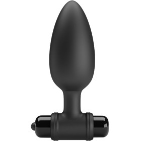 PRETTY LOVE Vibra Butt Plug 2 - Analplug mit 10 Vibrationsmodi, Schwarz