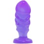 BAILE Unisex Analplug mit Lilafarbener Saugnapfbasis