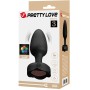 PRETTY LOVE Osborn Analplug mit LED-Licht Schwarz 9,8 cm