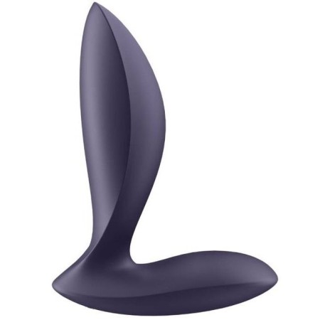 SATISFYER POWER PLUG - Leistungsstarker Analplug in Lila mit Bluetooth