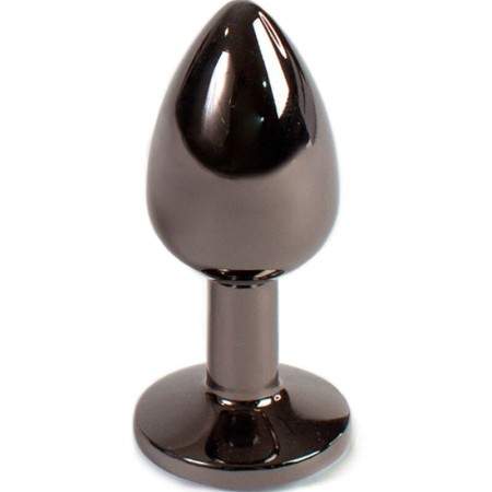 SECRETPLAY Gunmetal Butt Plug Größe S 7 cm - Anal Plug aus Aluminium