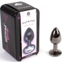 SECRETPLAY Gunmetal Butt Plug Größe S 7 cm - Anal Plug aus Aluminium