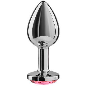 SECRETPLAY Analplug Fuchsia 8 cm aus Aluminium