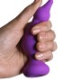 ADRIEN LASTIC - AMUSE Analplug aus violettem Silikon Größe M