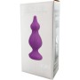 ADRIEN LASTIC - AMUSE Analplug aus violettem Silikon Größe M