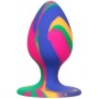 CALEXOTICS - Cheeky Medium Tie-Dye Analplug mit Saugnapf