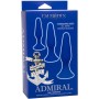 CALEXOTICS Admiral Anal-Training Set mit 3 blauen Silikonplugs