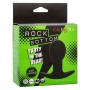CALEXOTICS - Rock Bottom Anal Plug mit 10 Vibrationsmodi aus schwarzem Silikon