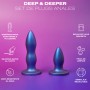 DUREX Toy Set Analplug Deep & Deeper – 2-teiliges Silikon-Set
