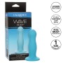 CalExotics Wave Rider Swell Anal Plug Blau - Konturierte Silikonsonde mit Saugbasis