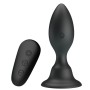 MR PLAY Analplug mit 12 Vibrationsmodi und Fernbedienung - Schwarz