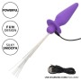 CalExotics Southern Lights Leuchtender Analplug mit 10 Vibrationsmodi aus violettem Silikon
