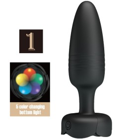 PRETTY LOVE Tarion Analplug mit LED-Licht, 12,5 cm, schwarz
