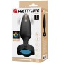 PRETTY LOVE Tarion Analplug mit LED-Licht, 12,5 cm, schwarz