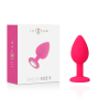 INTENSE - SHELKI S Analplug Fuchsia aus medizinischem Silikon