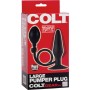 CALEXOTICS COLT Large Pumper Plug Schwarz – Aufblasbarer Silikon-Analplug