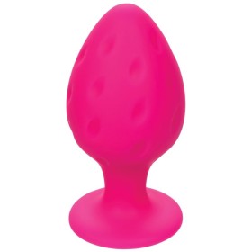 CalExotics Cheeky Analplug Pink - Silikon, wasserdicht, sicherer Halt