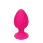 CalExotics Cheeky Analplug Pink - Silikon, wasserdicht, sicherer Halt
