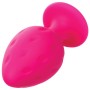 CalExotics Cheeky Analplug Pink - Silikon, wasserdicht, sicherer Halt