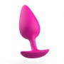 B SWISH BFilled Basic Plus Prostata Plug Magenta – Silikon, wasserdicht
