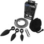 BATHMATE Anal Trainingsplugs Vibe - 4-teiliges Set mit Vibrationskugel