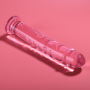 NEBULA SERIES BY IBIZA - Modell 16 Glas-Dildo Rosa 18,5 cm