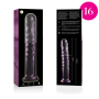 NEBULA SERIES BY IBIZA - Modell 16 Glas-Dildo Rosa 18,5 cm